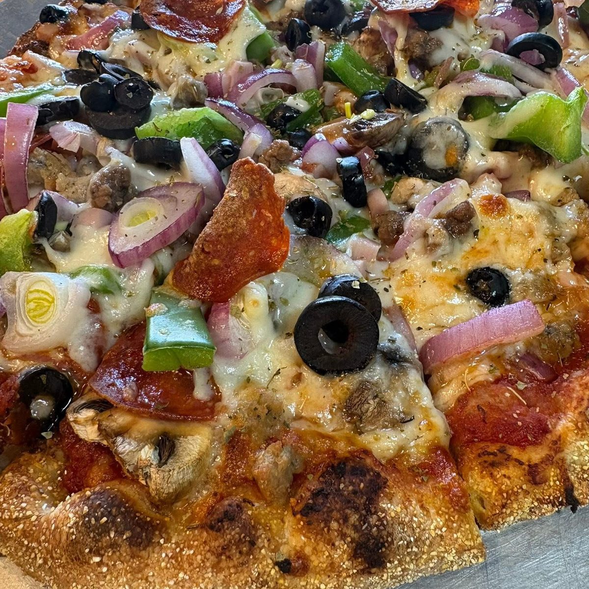 Kitchen Sink Pizza