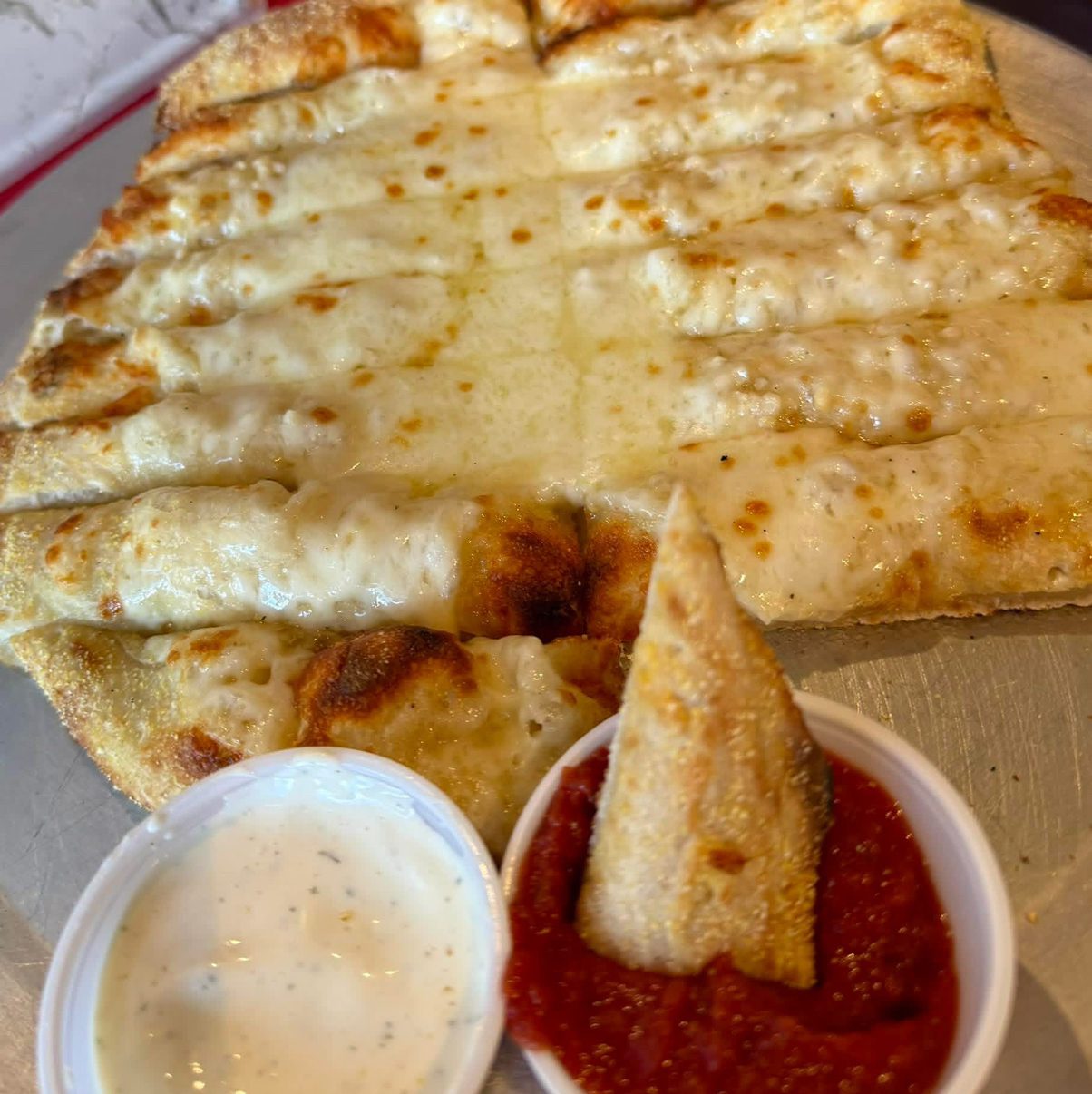 Garlic Cheese Sticks.